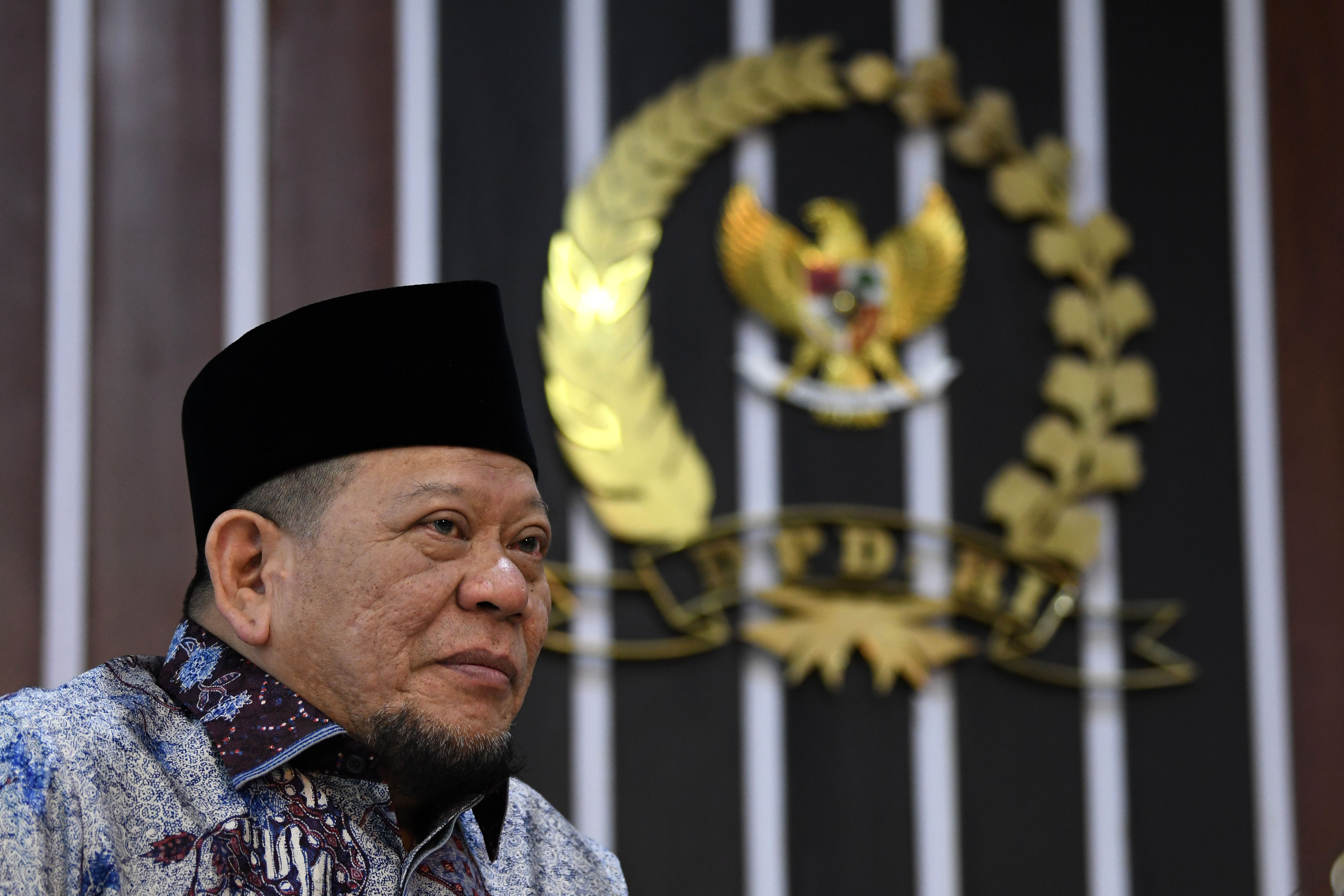 Ketua Dewan Perwakilan Daerah (DPD) RI La Nyalla Mahmud Mattalitti