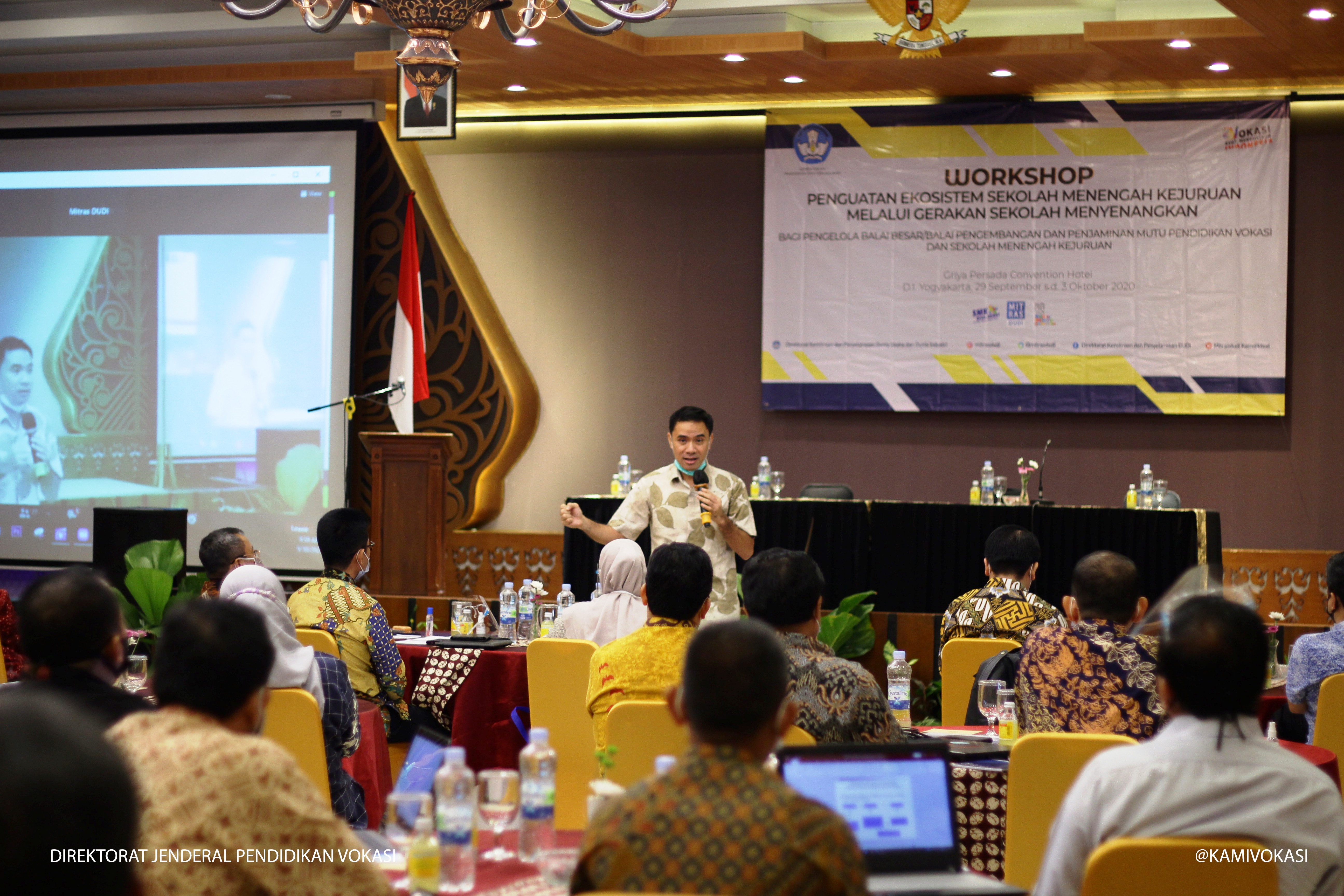 Perkuat Ekosistem SMK, Ditjen Pendidikan Vokasi Bersinergi dengan Gerakan Sekolah Menyenangkan (GSM).