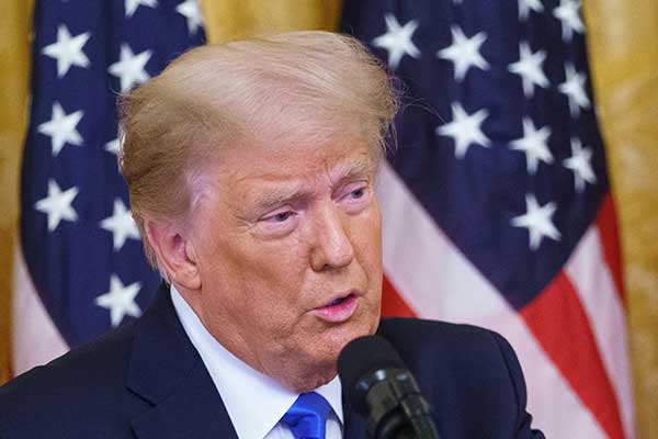 Presiden Amerika Serikat Donald Trump