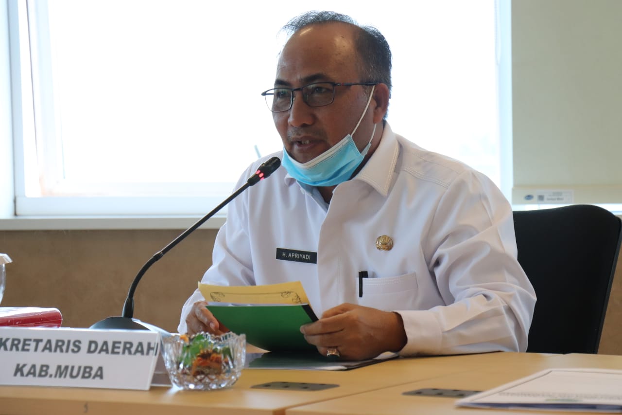 Penyandang Disabilitas Muba Disiapkan Jadi Tenaga Kerja Siap Pakai: Sekda Muba, Apriyadi.