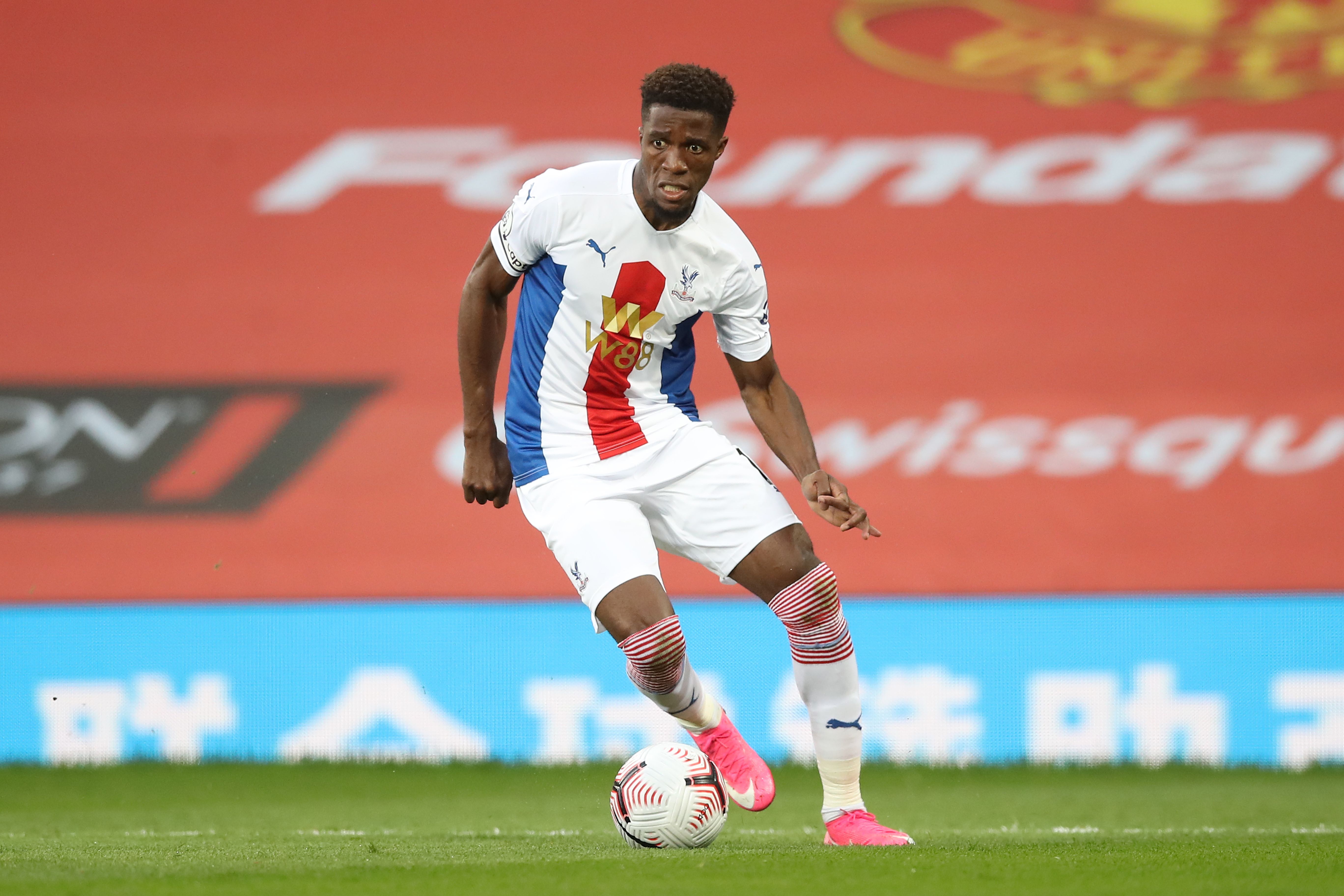 Penyerang Crystal Palace Wilfried Zaha