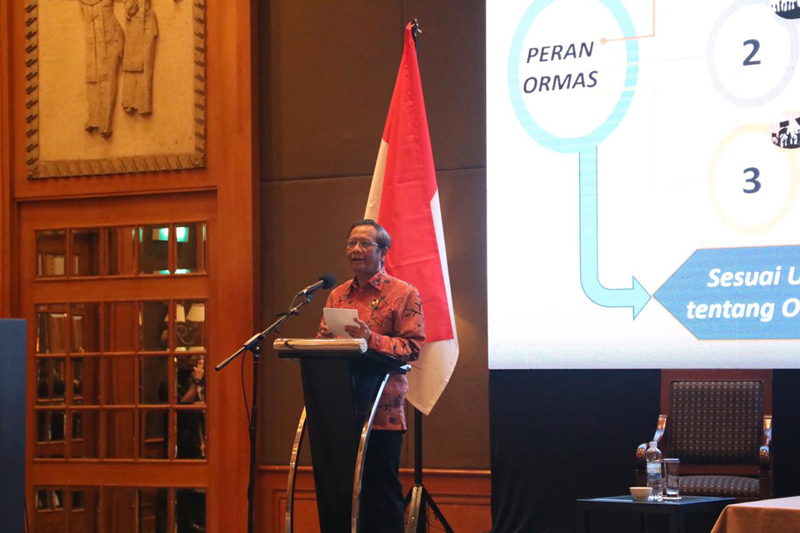 Menko Polhukam Mahfud MD