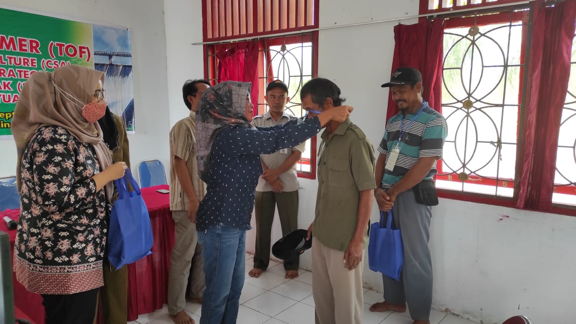 Training of Farmers (ToF) Climate Smart Agriculture Strategic Irrigation Modernization and Urgent Rehabilitation Project di Banyuasin