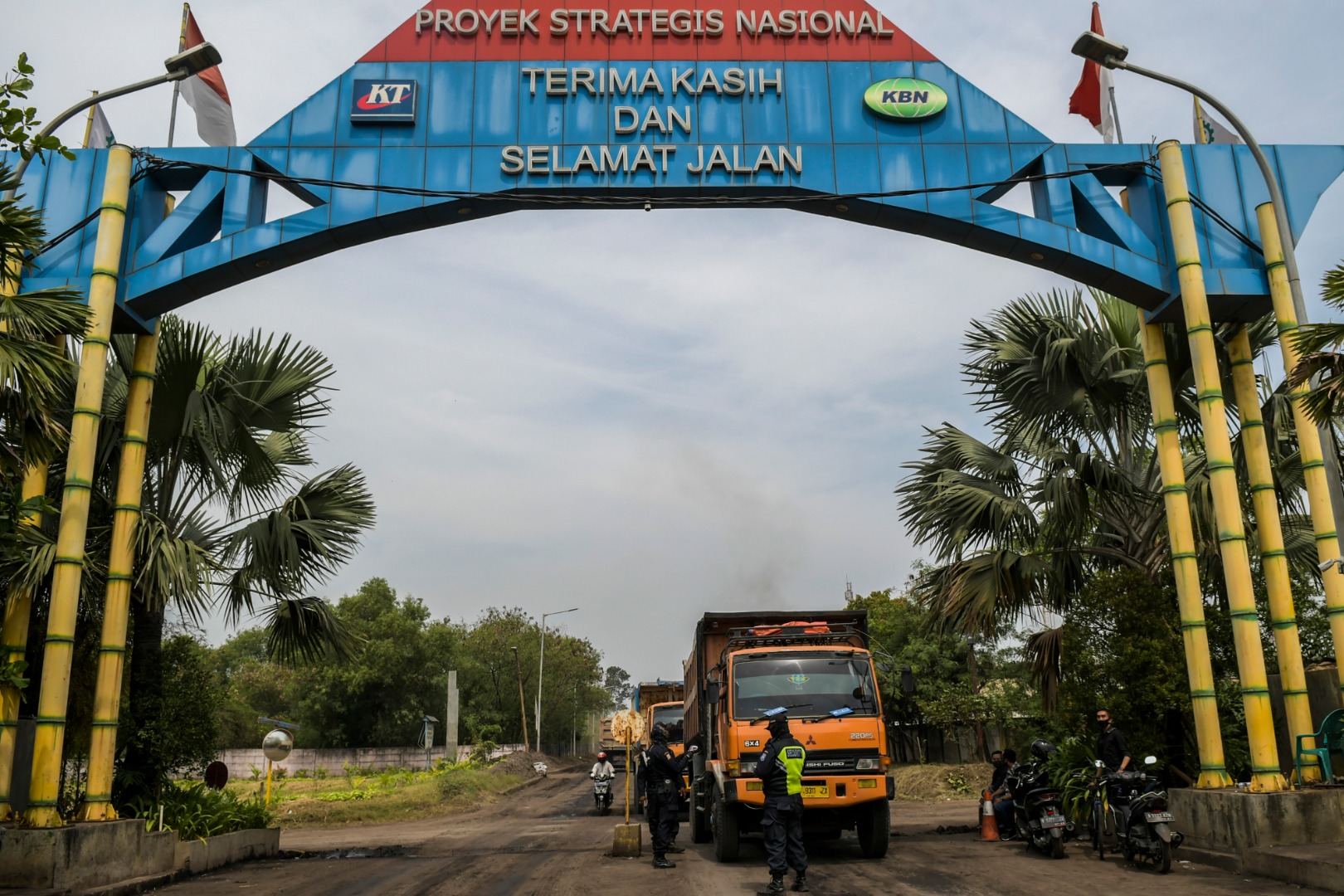 pintu masuk kawasan pier 1 Pelabuhan Marunda