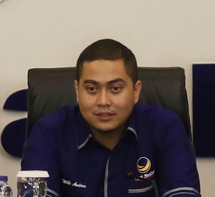 Ketua Fraksi NasDem DPRD DKI Jakarta, Wibi Andrino 