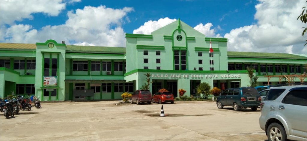 RSUD Sele Be Solu  Kota Sorong, Papua Barat. 