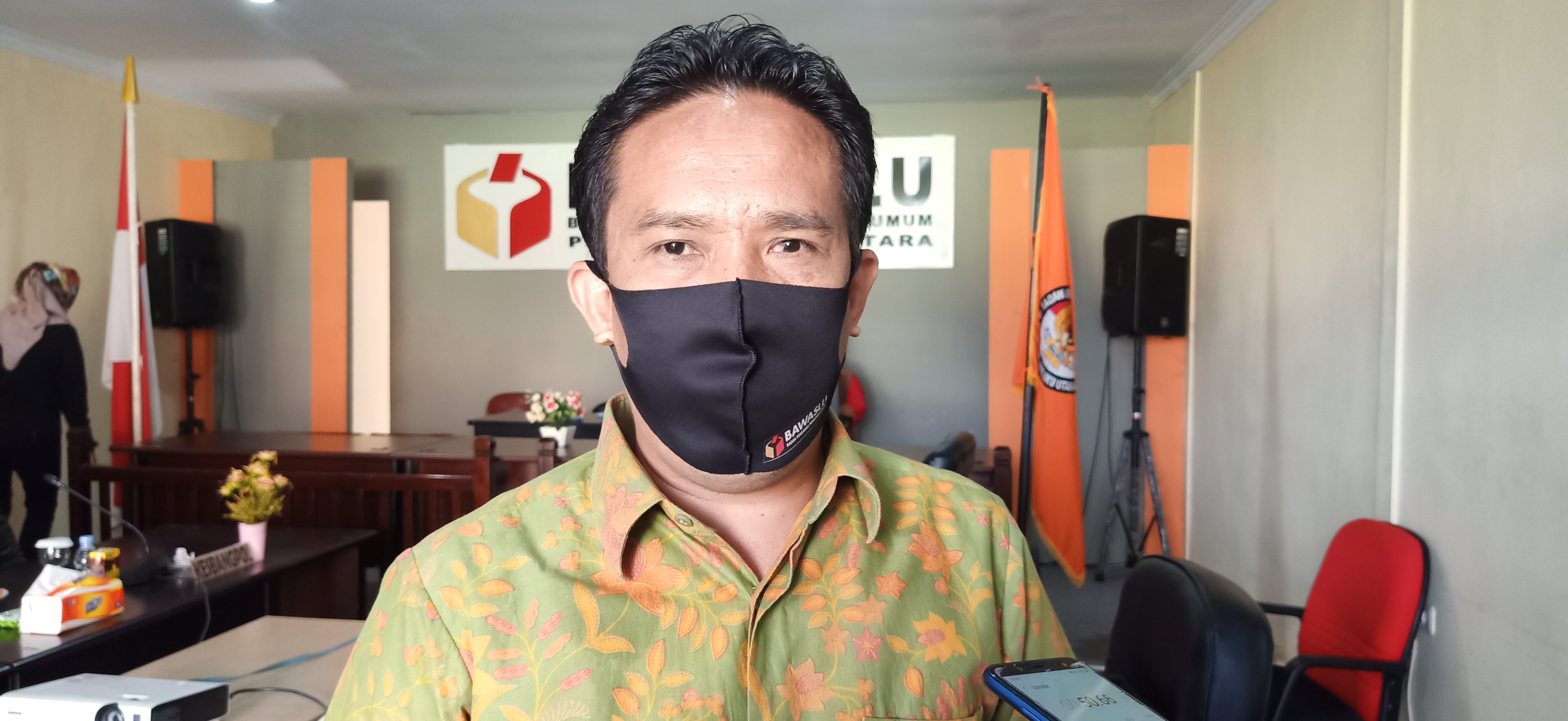 Ketua Bawaslu Provinsi Malut, Muksin Amrin