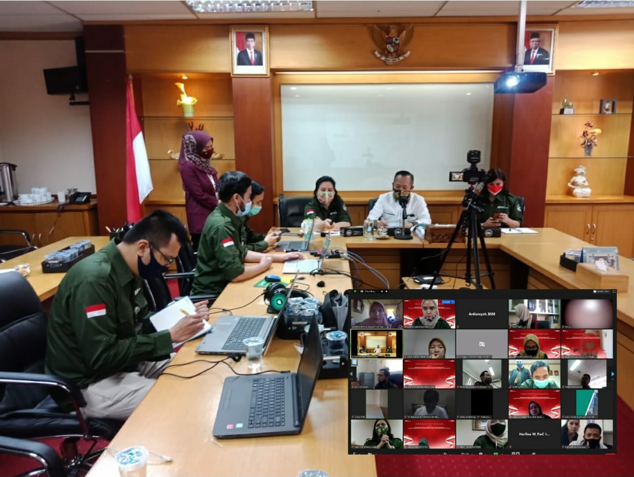 Sosialisasikan Peraturan Pemerintah (PP) Nomor 49 Tahun 2020 di BPJS Ketenagakerjaan Cabang Jakarta Menara Jamsostek.