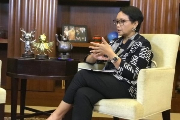 Menteri luar negeri Retno Marsudi 