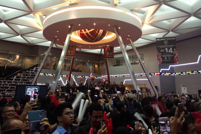 Suasana Bursa Efek Indonesia