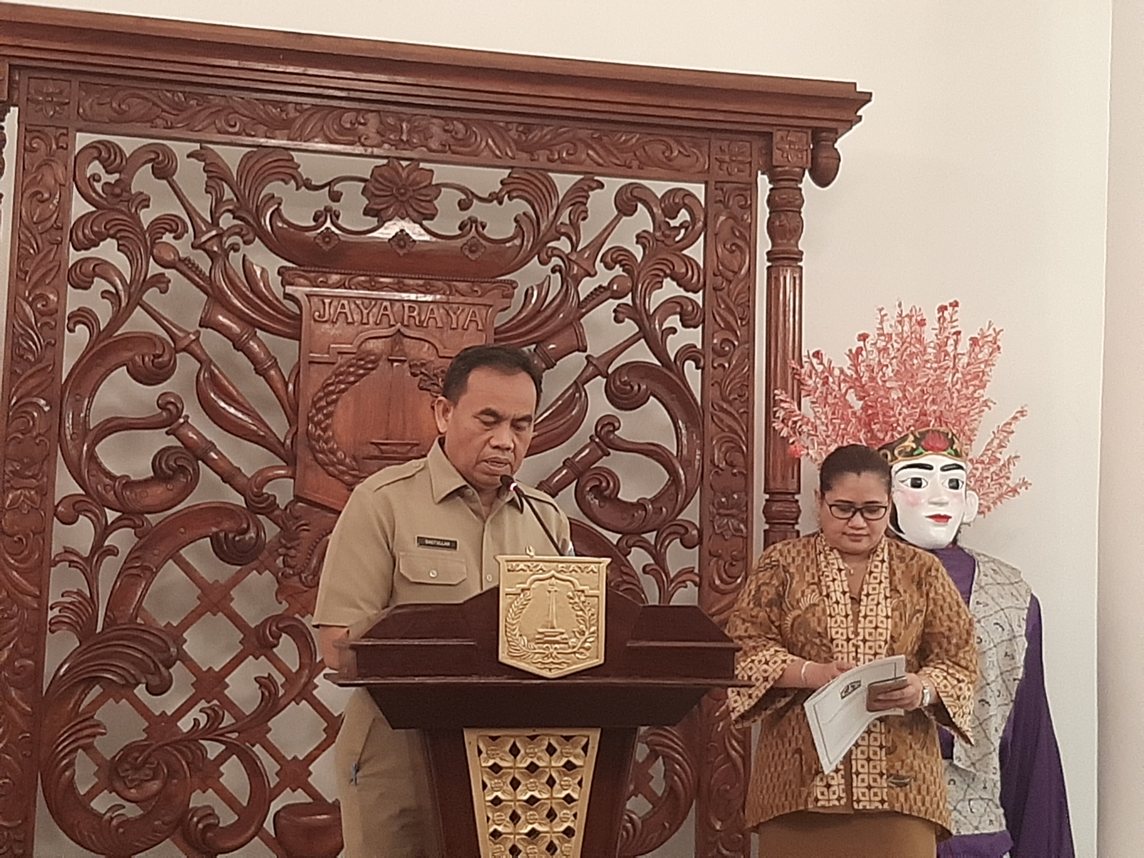Sekda DKi Jakarta Saefullah yang baru saja meninggal akibat Covid-19