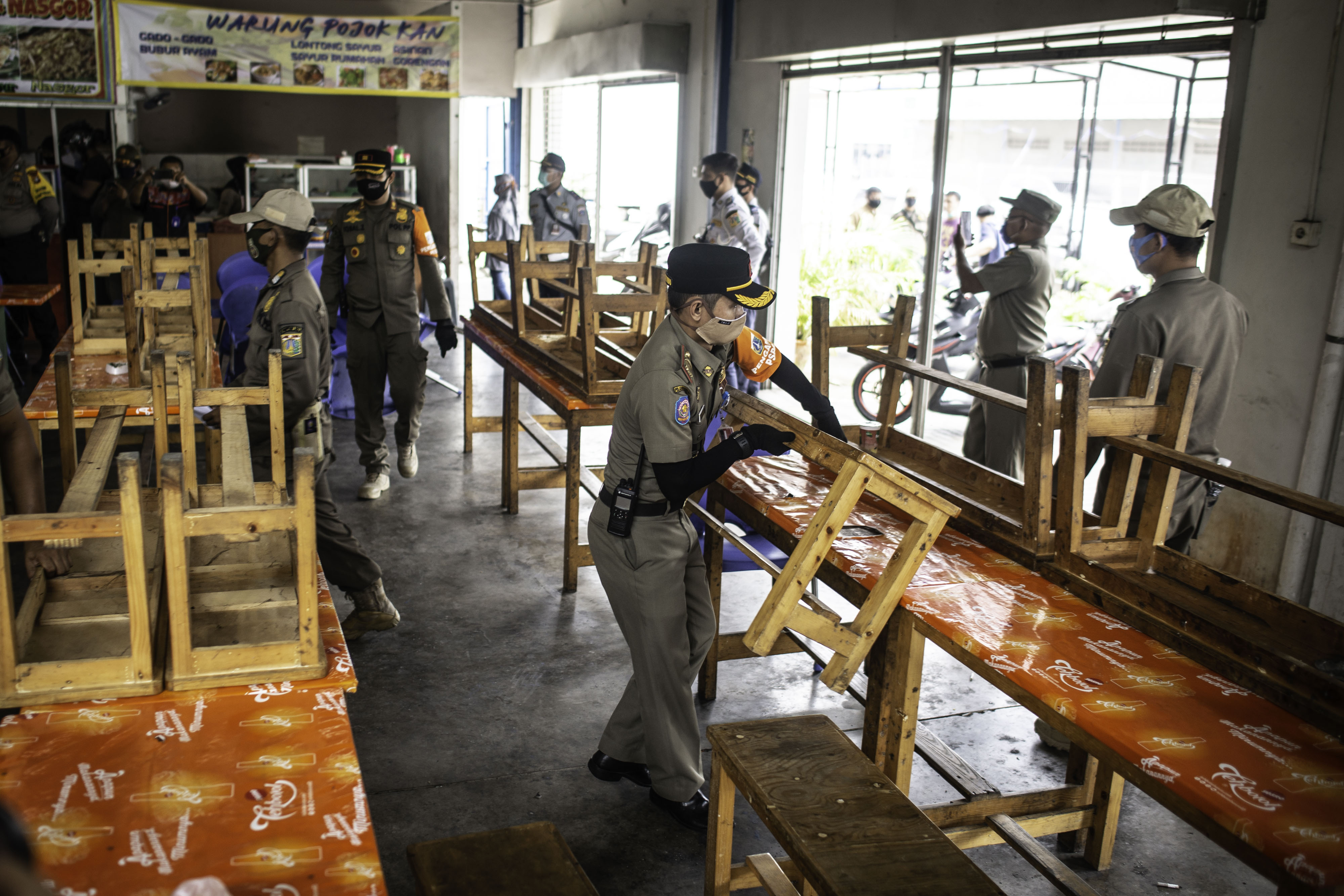 Ilustrasi sidak psbb