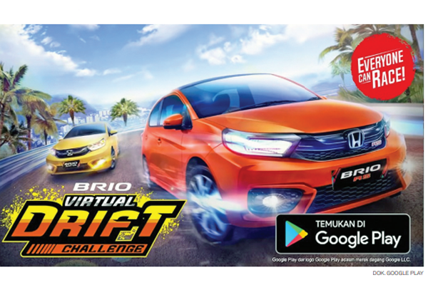 Honda Gelar Kompetisi Brio Virtual Drift Challenge