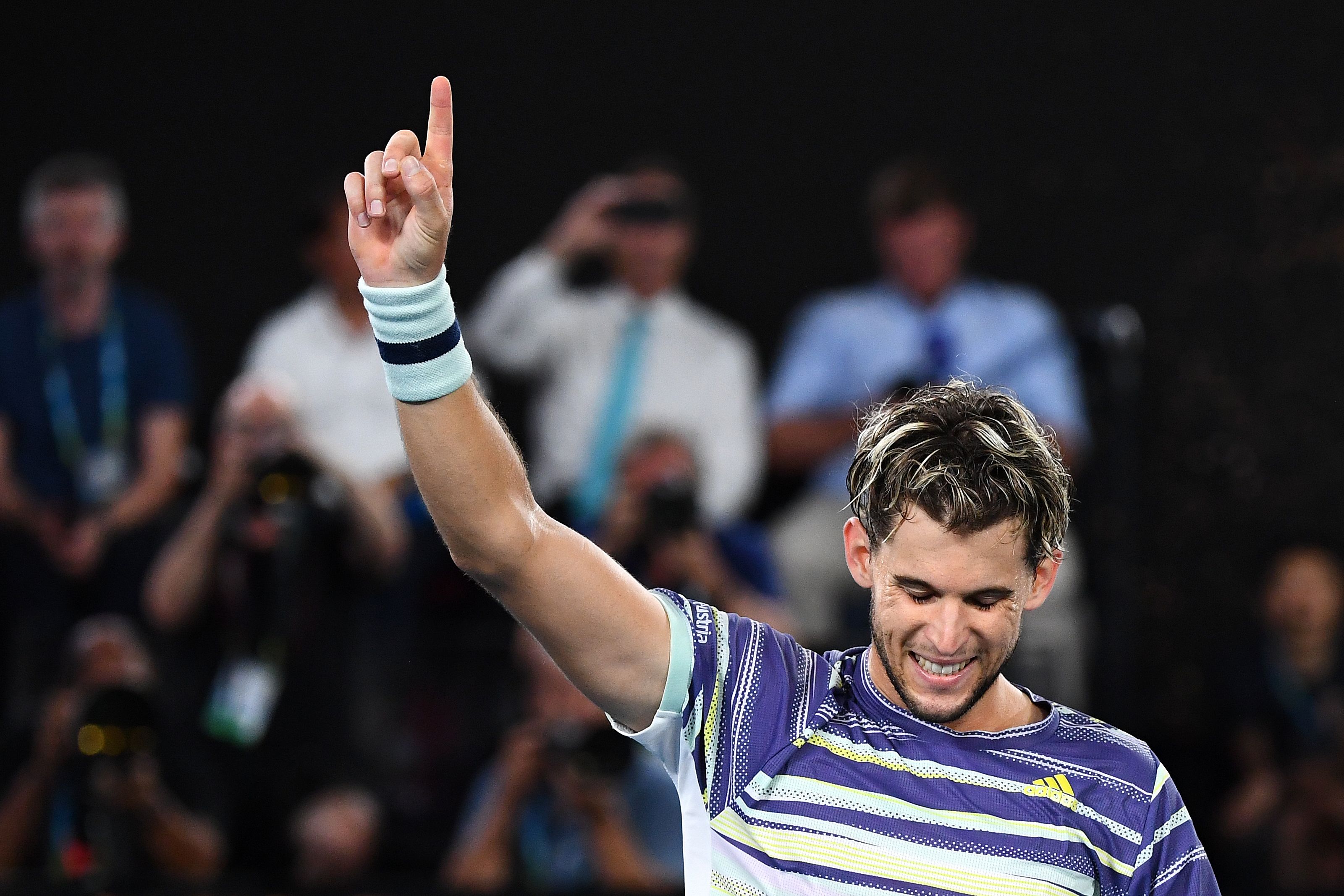 Petenis asal Austria Dominic Thiem.