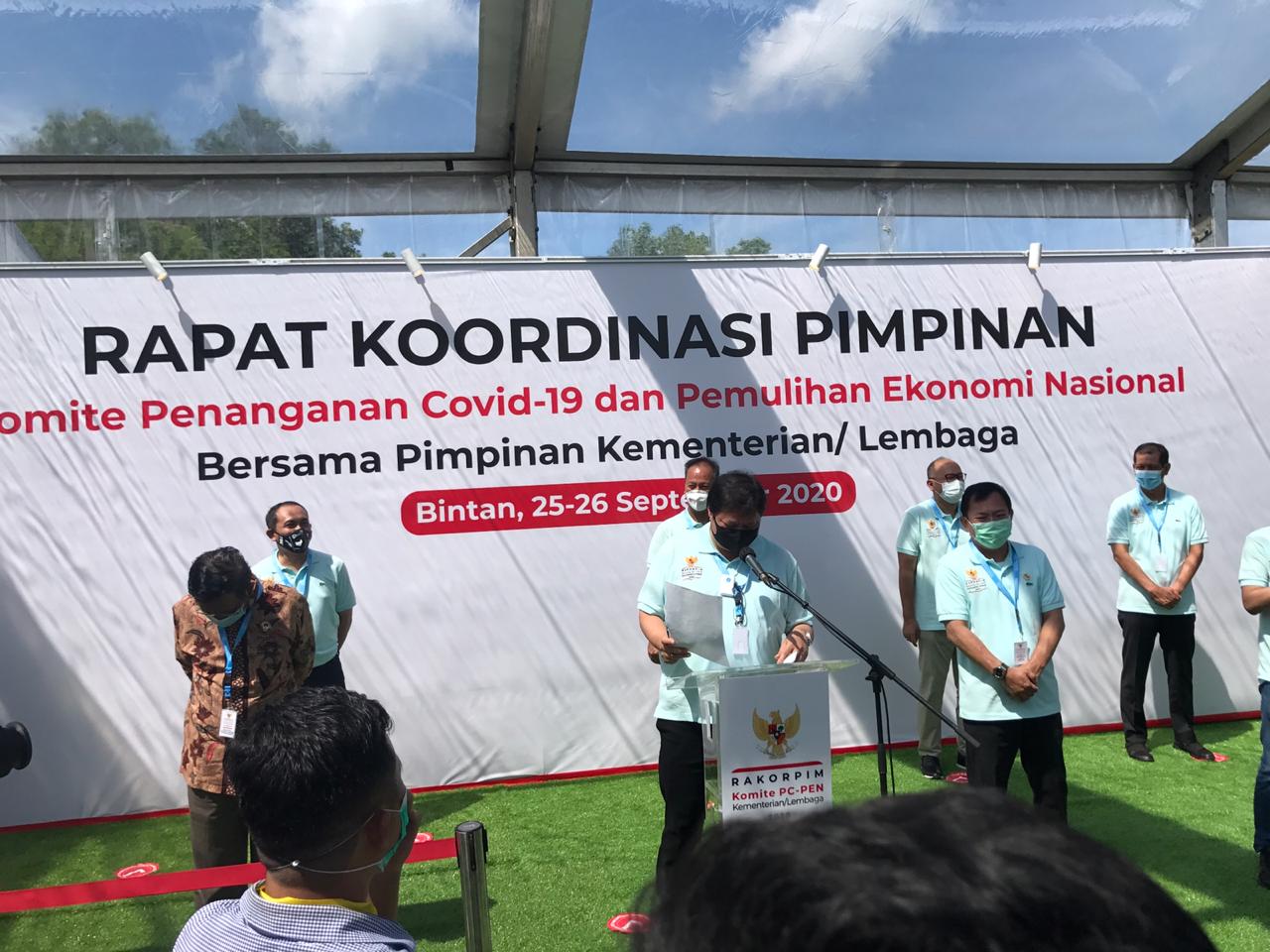 Menko Perekonomian Airlangga di Bintan