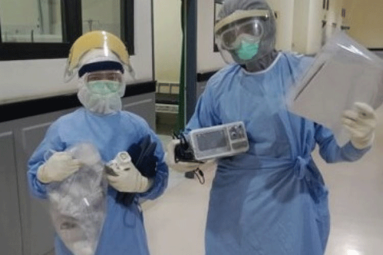 ALAT pendeteksi covid-19 melalui embusan napas yang diberi nama Genose