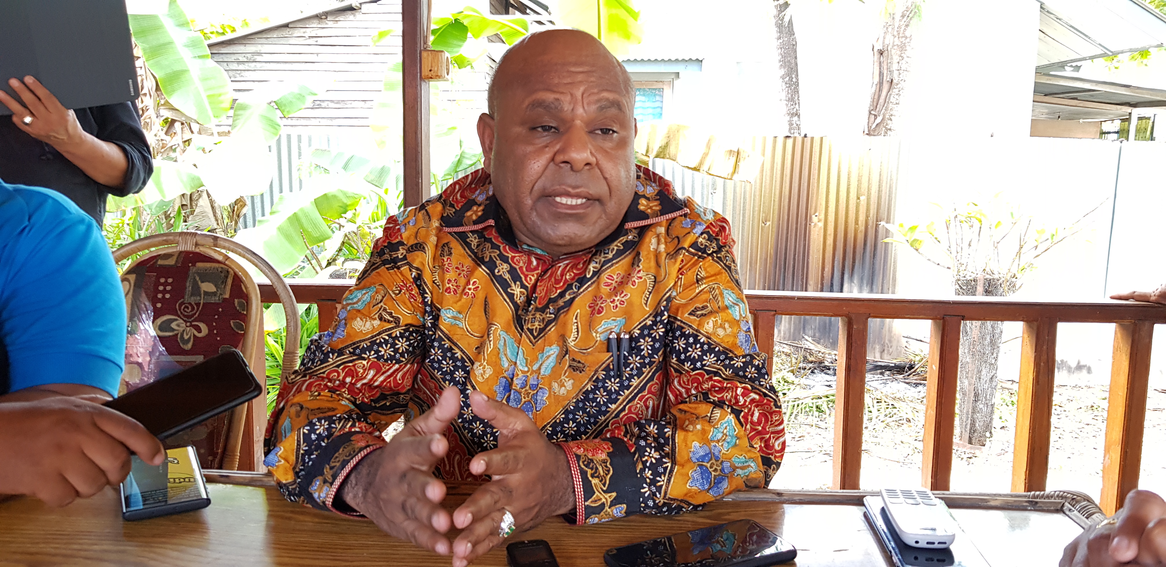 BUPATI Intan Jaya, Papua, Natalis Tabuni 