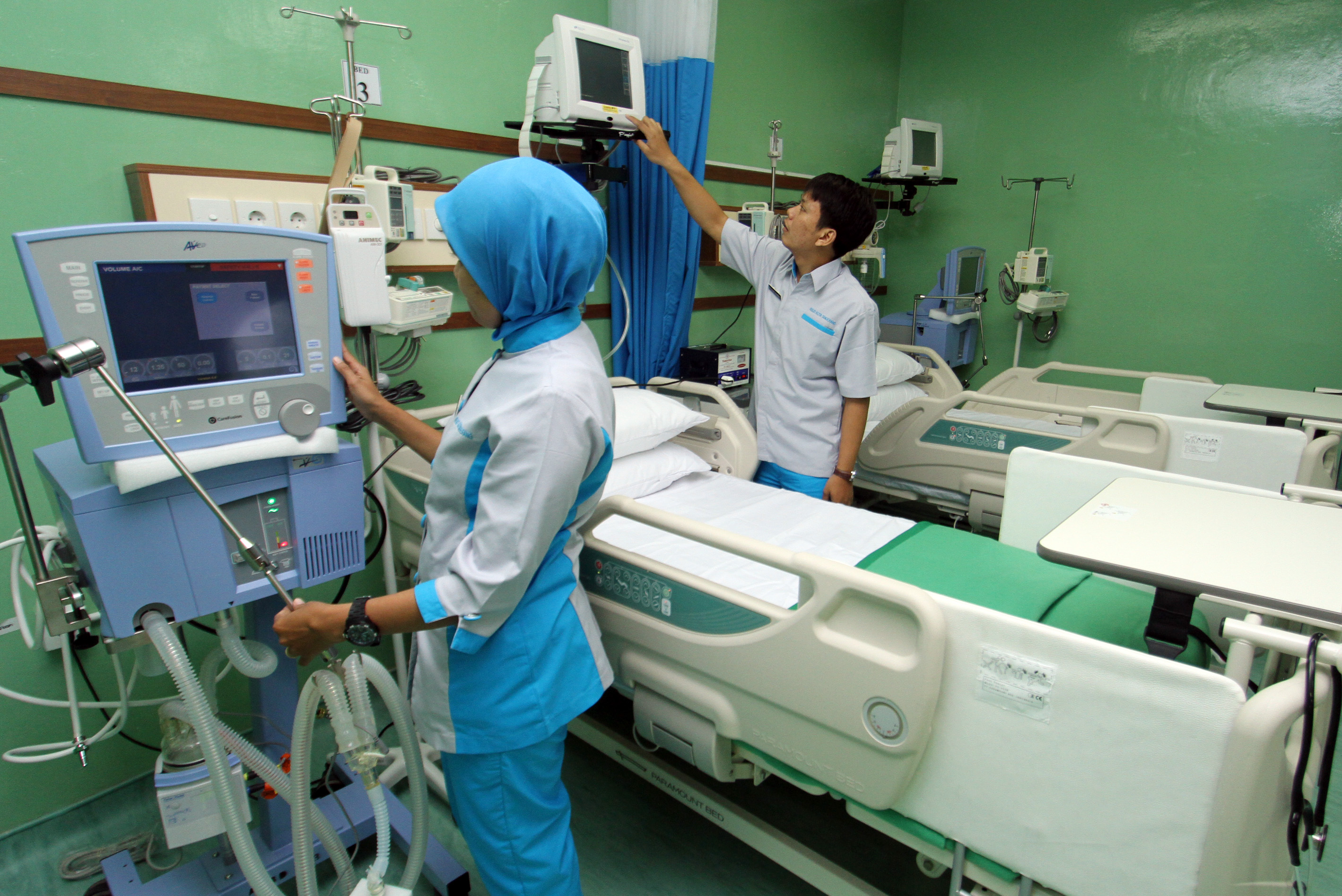 Pengadaan ventilator di rumah sakit