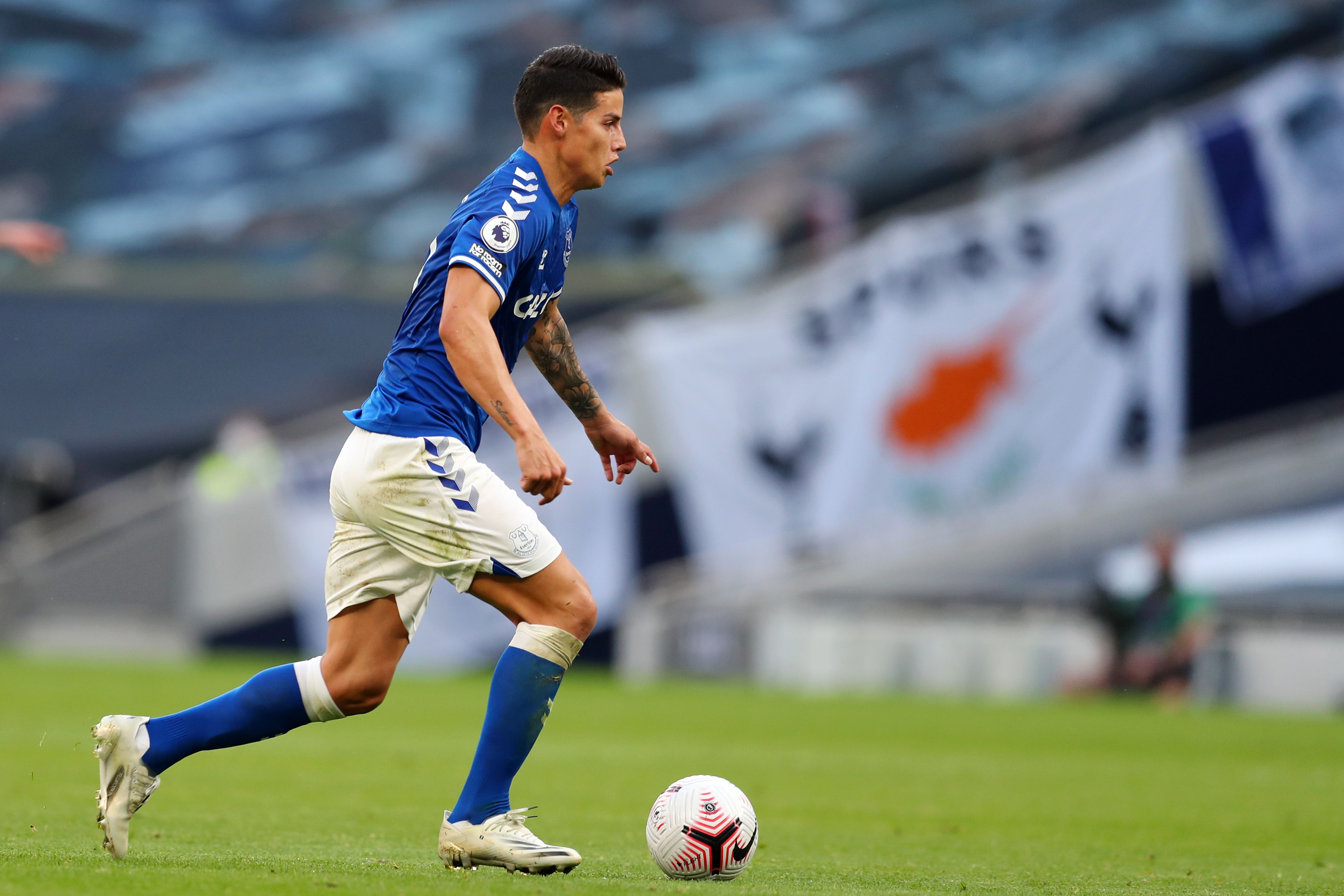 Gelandang Everton James Rodriguez