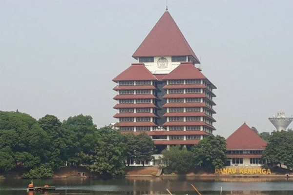 Gedung Rektorat Universitas Indonesia. 