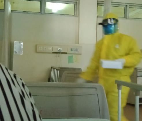 Ilustrasi ruang isolasi 