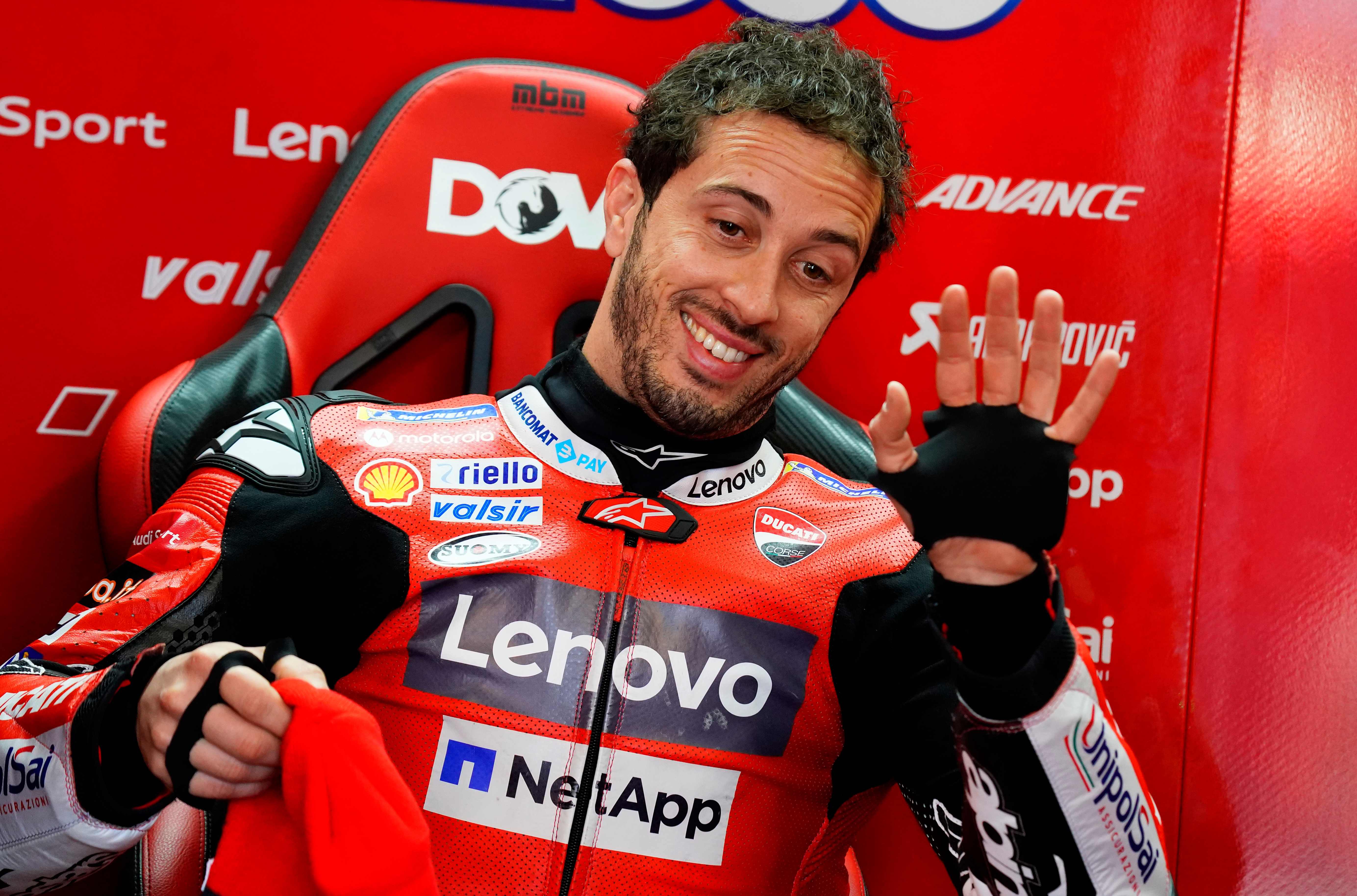 Pembalap Ducati Andrea Dovizioso