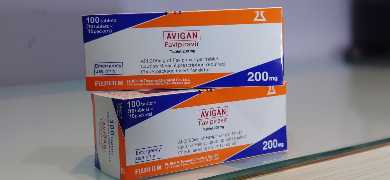 Obat yang mengandung Favipiravir untuk pasien Covid-19