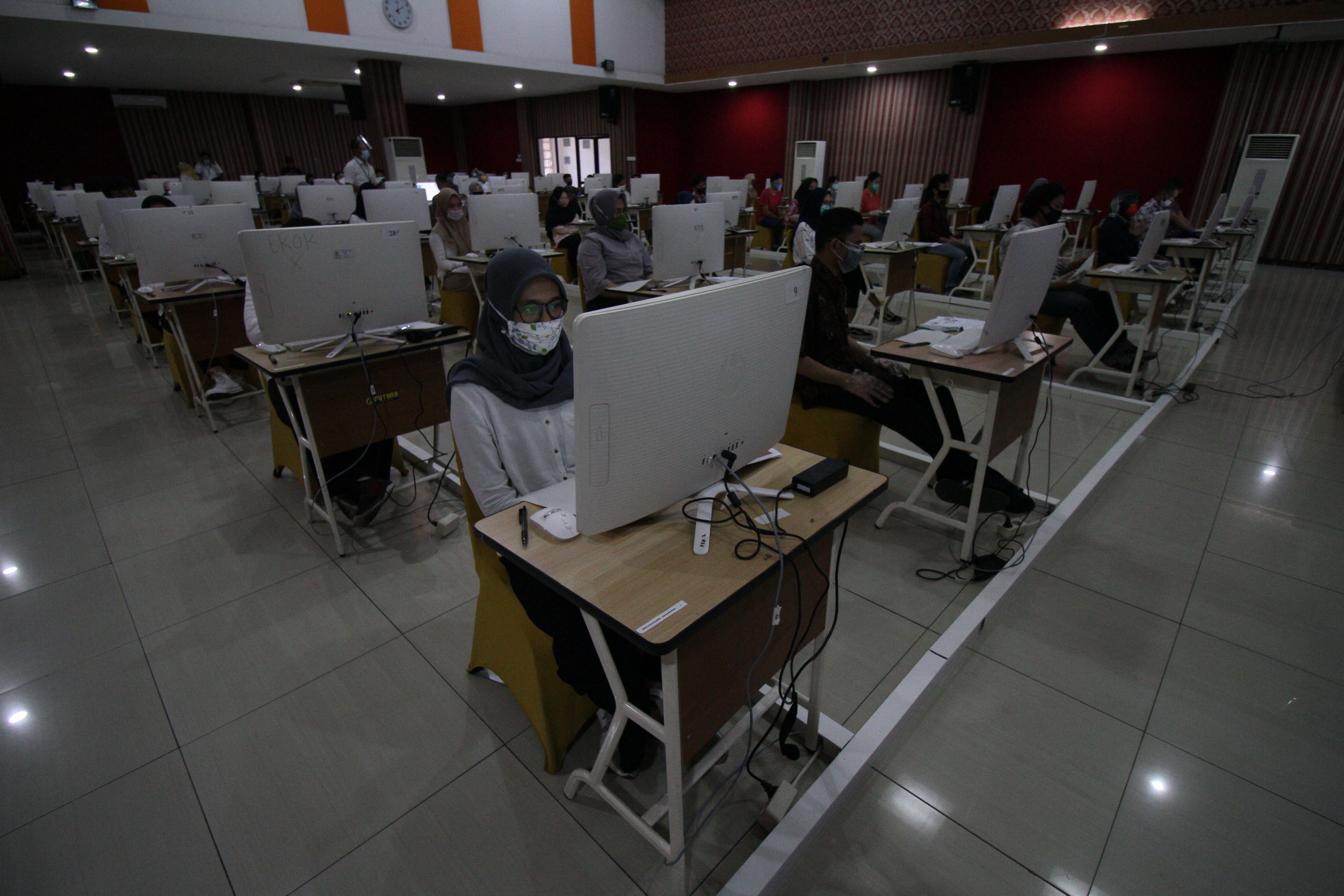 UTBK-SMBTN TERAPKAN PROTOKOL KESEHATAN: 