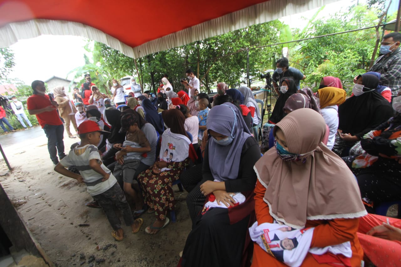 Suasana kampanye Pilkada di Kabupaten Tanah Bumbu, Kalimantan Selatan