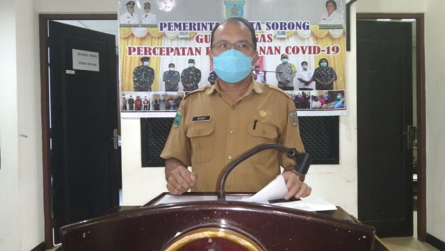 Jubir Satgas Covid19 Kota Sorong, Ruddy R Laku