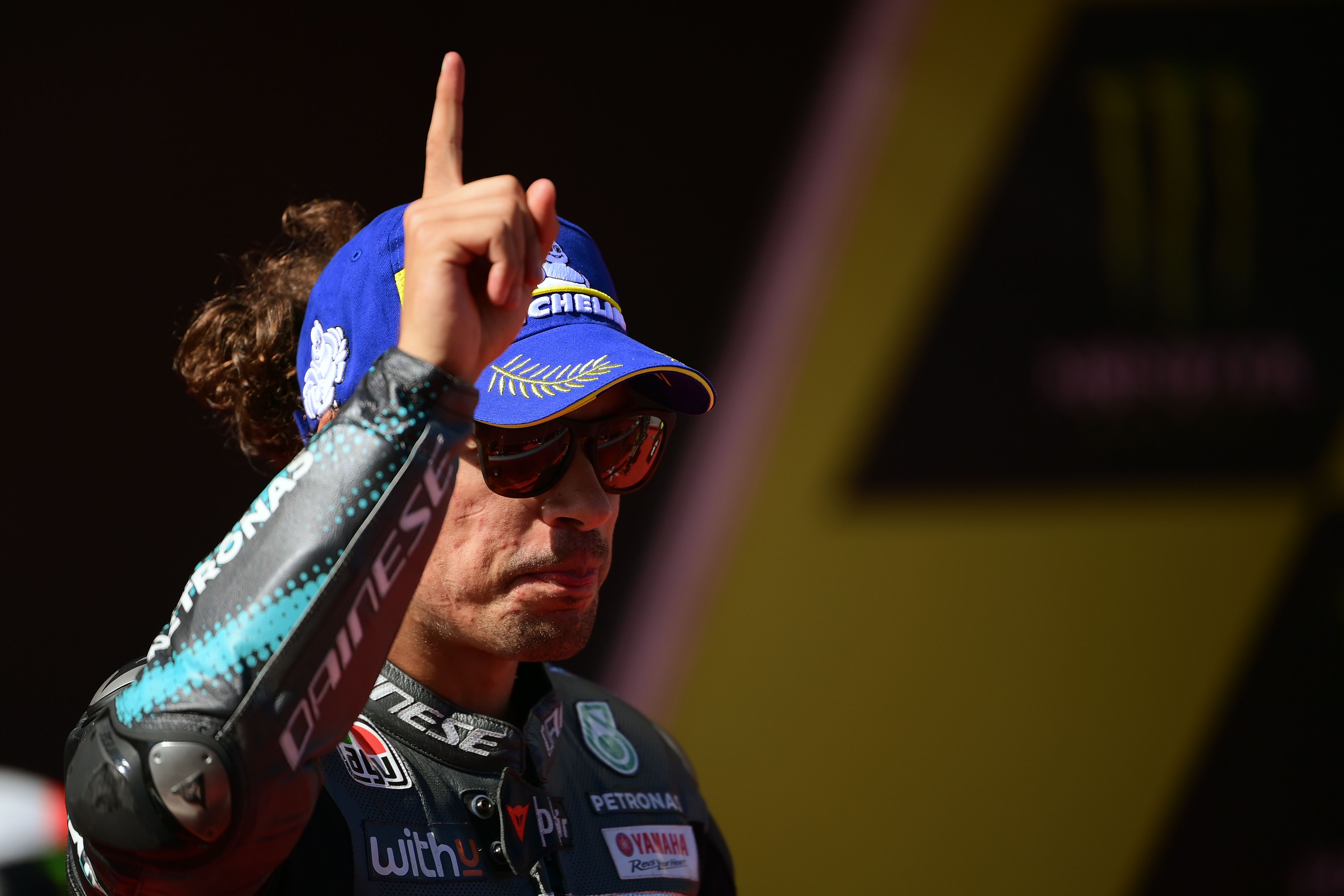 Pembalap Tim SRT Yamaha Franco Morbidelli 