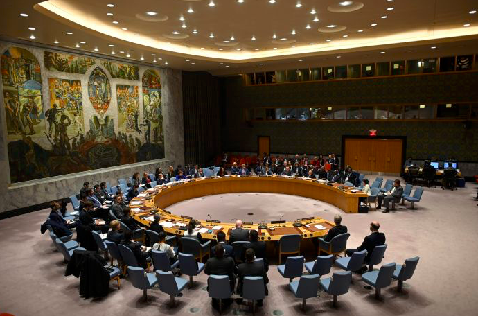 Ilustrasi - Suasana sidang PBB