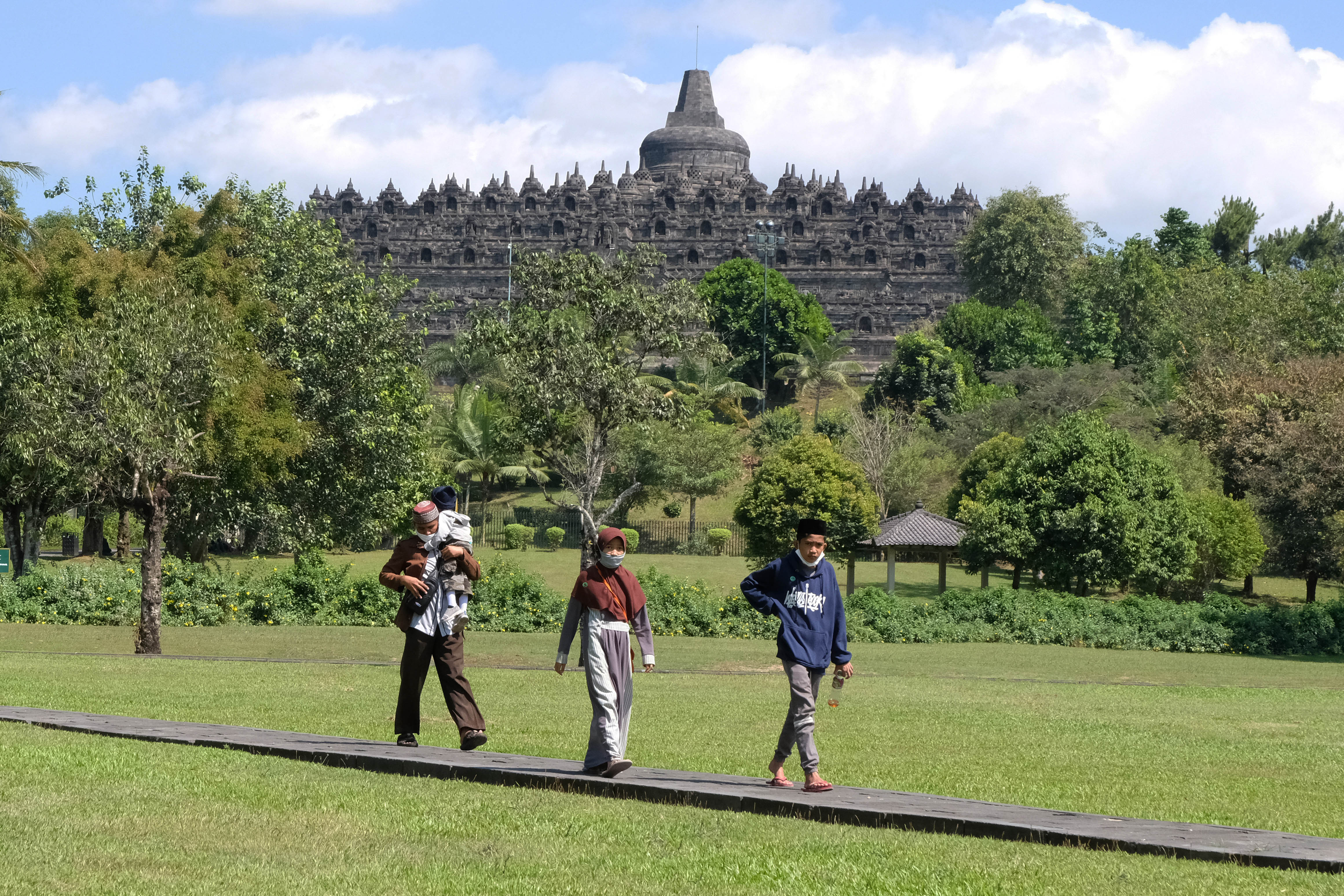 Candi Borobudur di Magelang, Jawa Tengah, salah satu destinasi wisata super prioritas