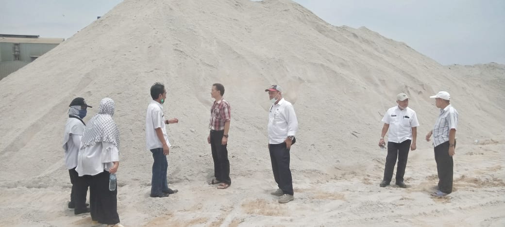 SIDAK DLH Kabupaten Serang temukan ijin yang diajukan pihak MCA bukan untuk batu bara tapi pasir laut.