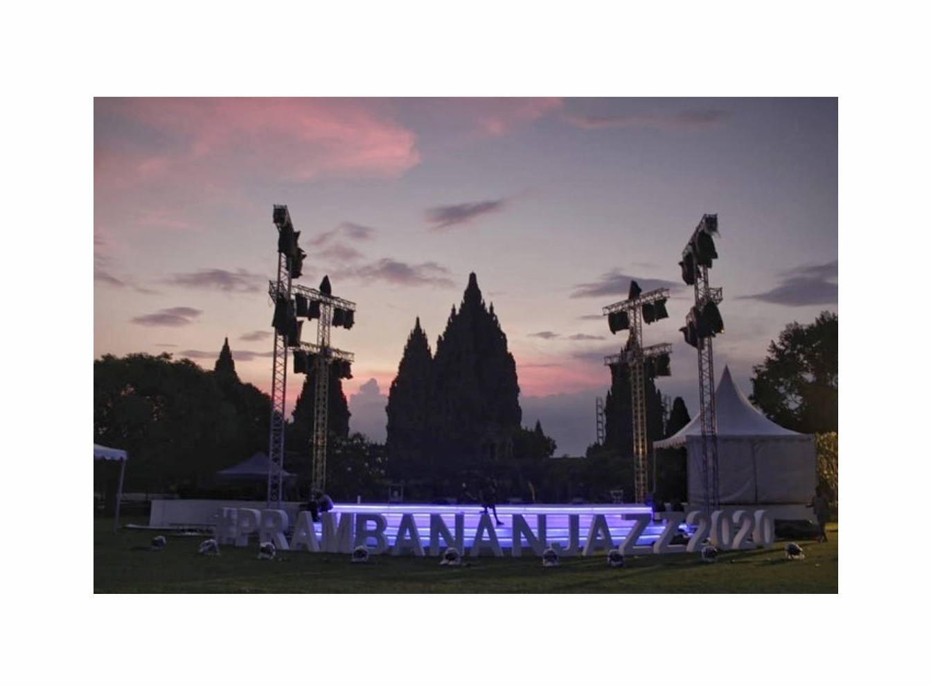 Prambanan Jazz Festival 2020 berlangsung hari ini sampai besok. 