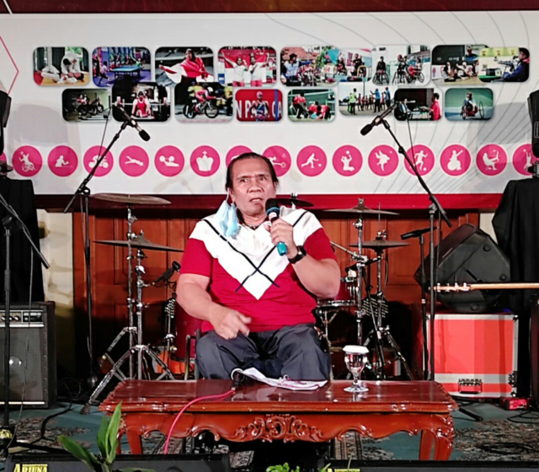 Presiden National Paralympic Committee (NPC) Indonesia, Senny Marbun