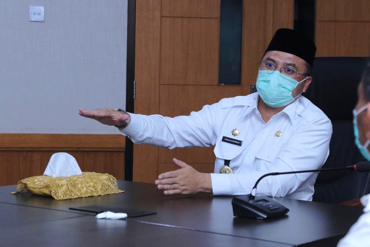 Gubernur Babel Erzaldi Rosman.