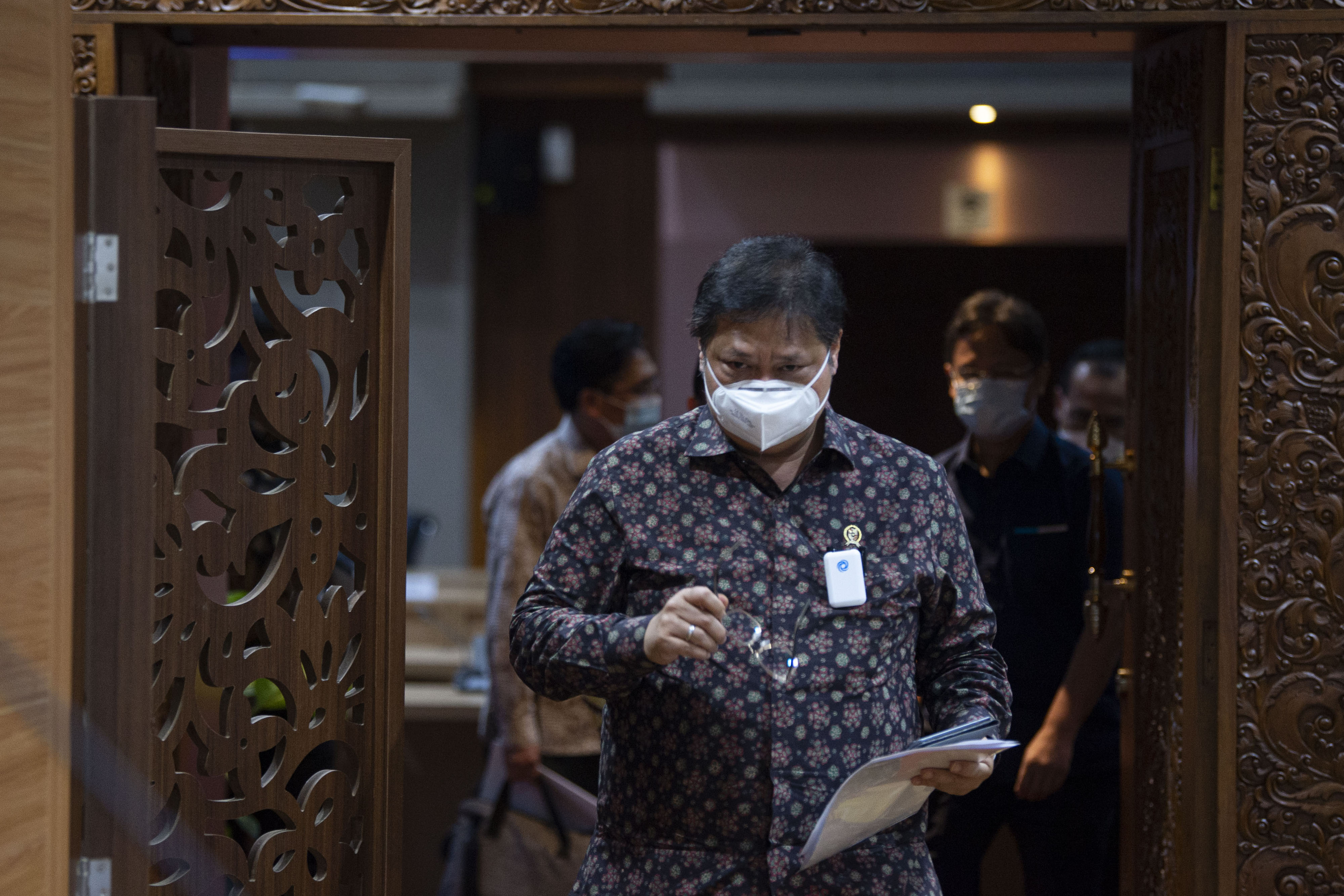 Menko Perekonomian sekaligus Ketua Komite Penanganan COVID-19 dan Pemulihan Ekonomi Nasional Airlangga Hartarto 