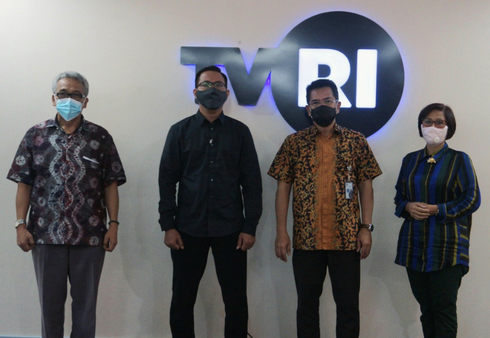 kerja sama Voteanalitivca dan TVRI di priogram Ngopi sik