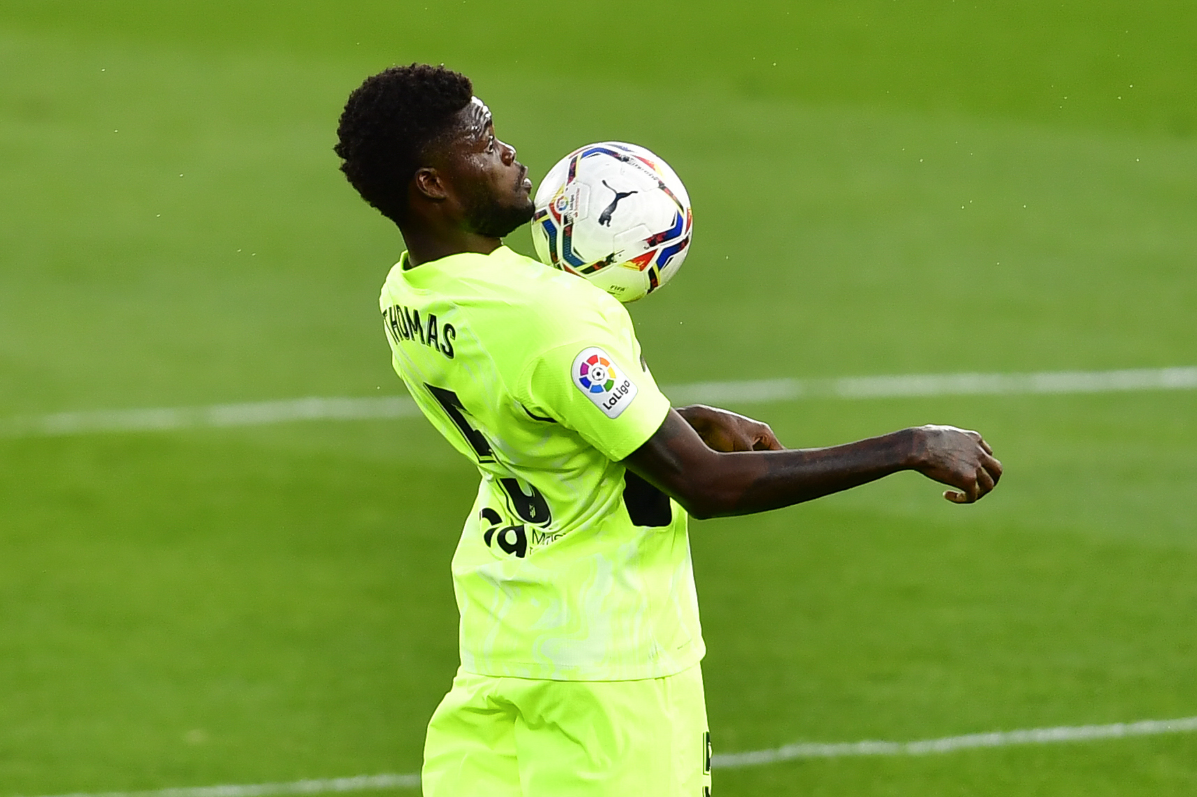 Gelandang internasional Ghana Thomas Partey 