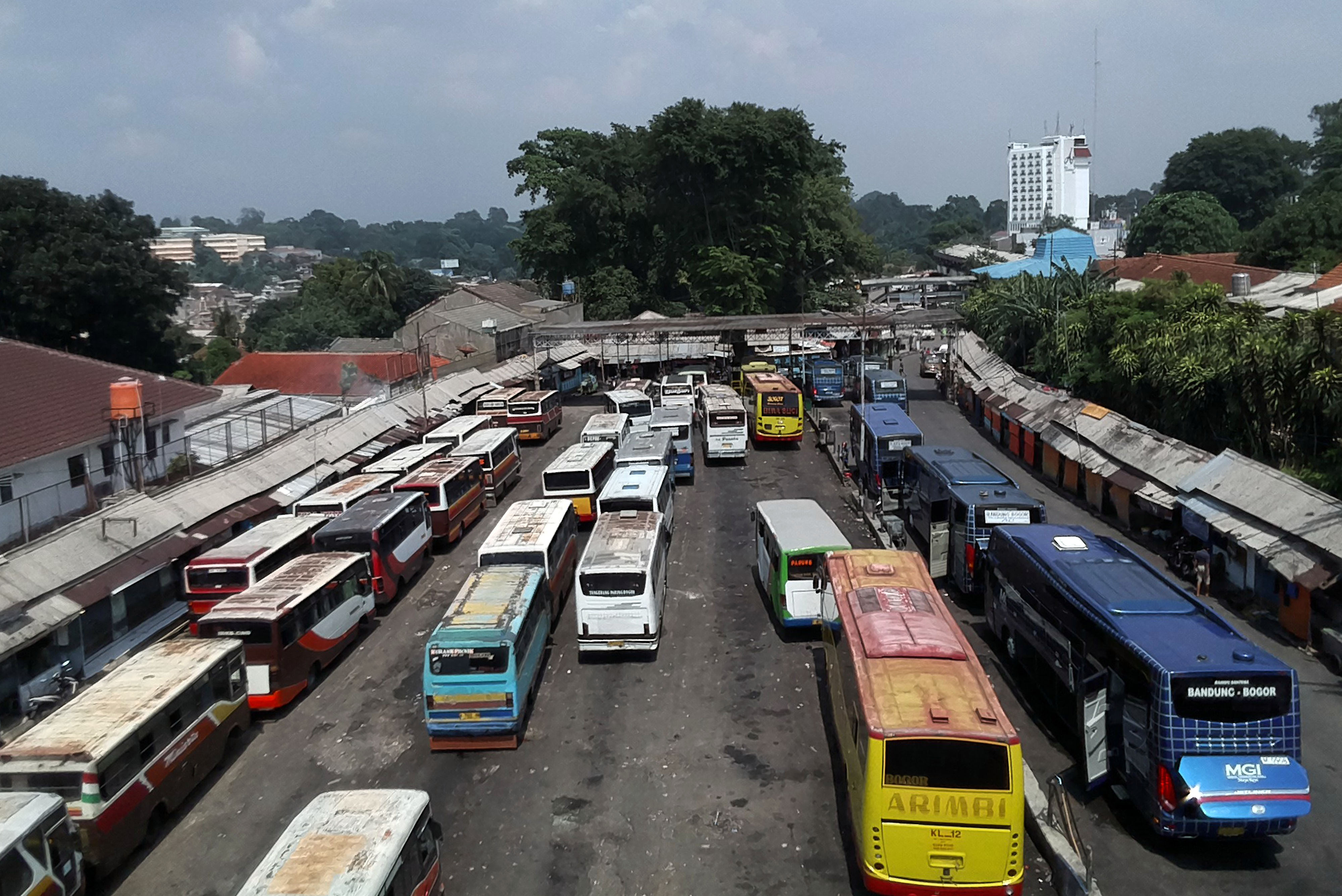 Terminal Bus Baranangsiang Bogor