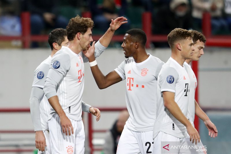 BAYERN Muenchen harus bersusah payah untuk membawa pulang kemenangan 2-1 dari markas Lokomotiv Moscow