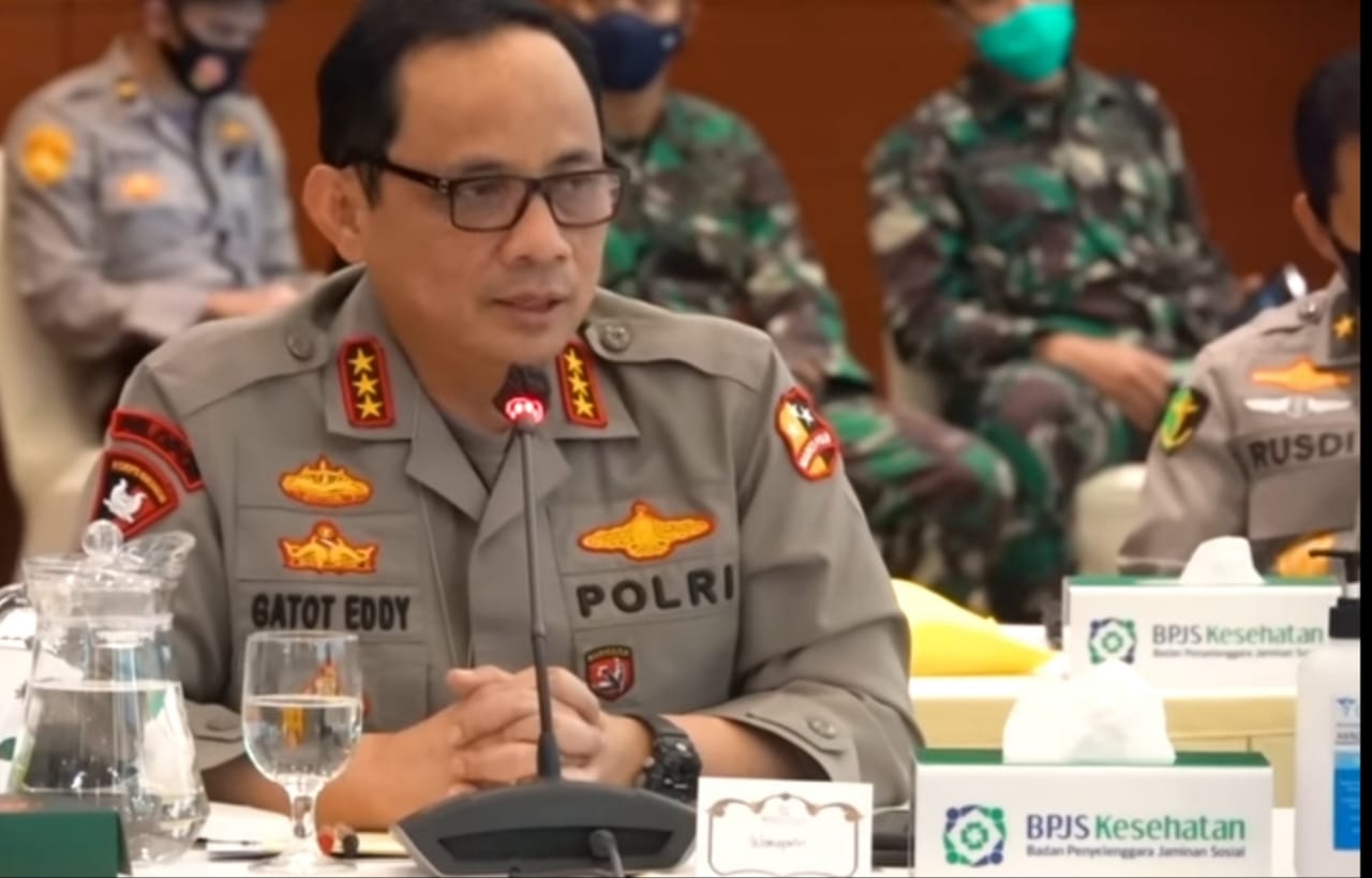 Wakil Ketua II Komite Penanganan Covid-19 Komjen Gatot Edhy Pramono