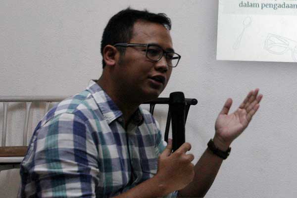 Peneliti Indonesia Corruption Watch (ICW) Tama S Langkun