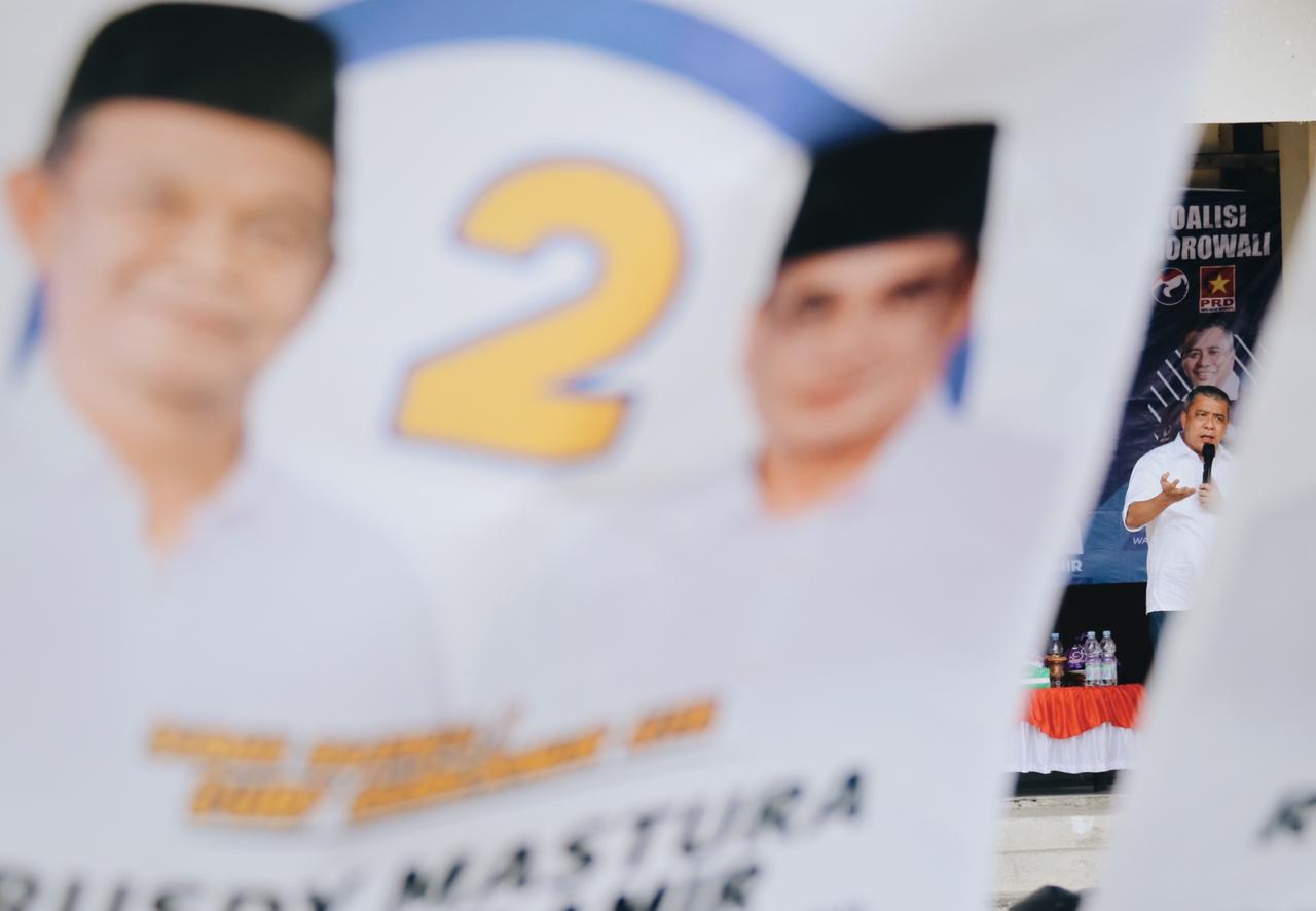 Ketua DPP Partai NasDem Ahmad M Ali di Kota Palu, Sulteng, Kamis (29/10).