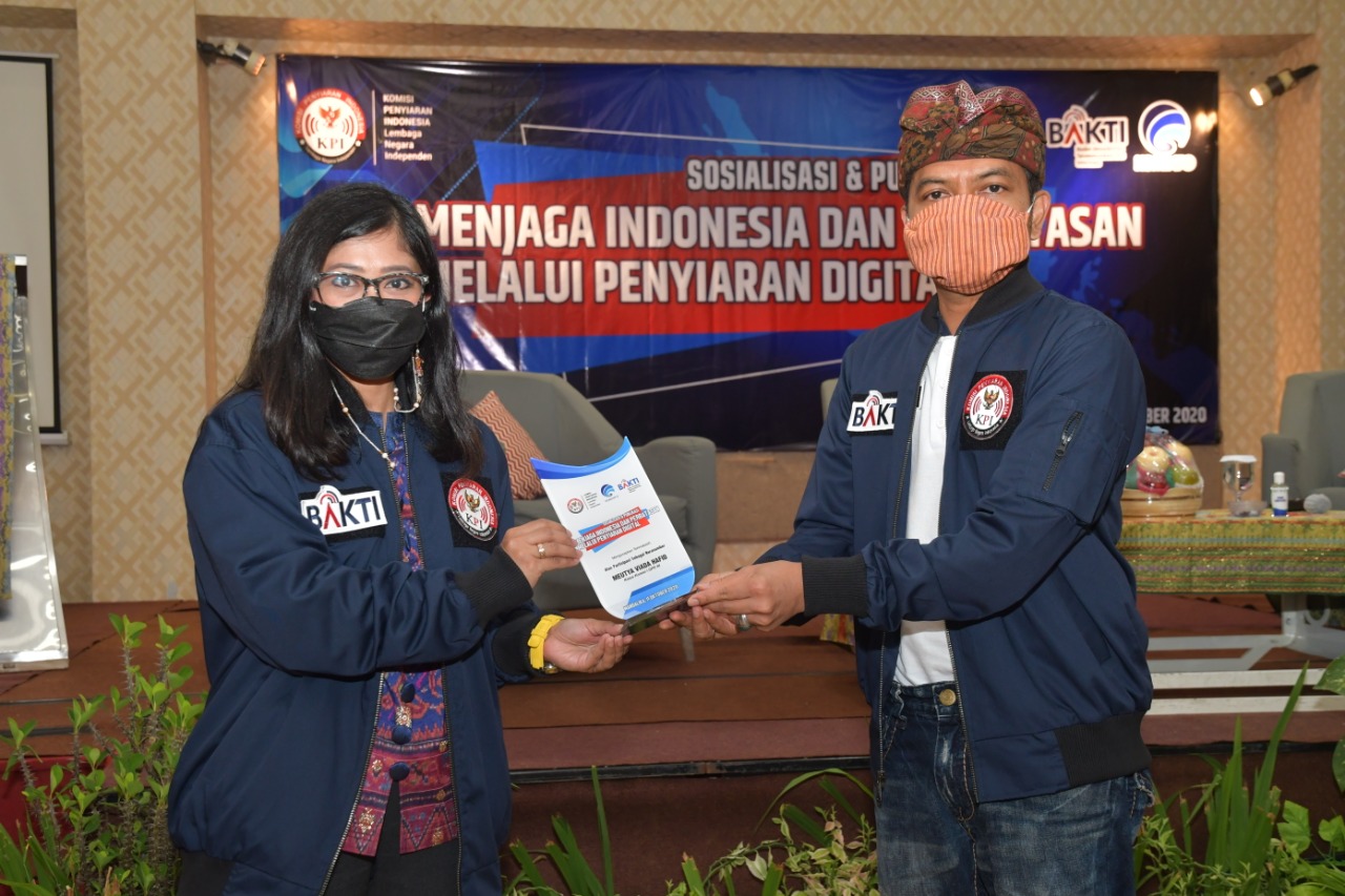 Kegiatan Sosialisasi dan  Publikasi bertajuk 'Menjaga Indonesia dan Perbatasan Melalui Penyiaran Digital' di Mandalika, Lombok Tengah, NTB. 