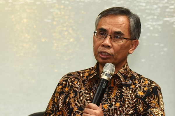 Ketua Dewan Komisioner OJK Wimboh Santoso  