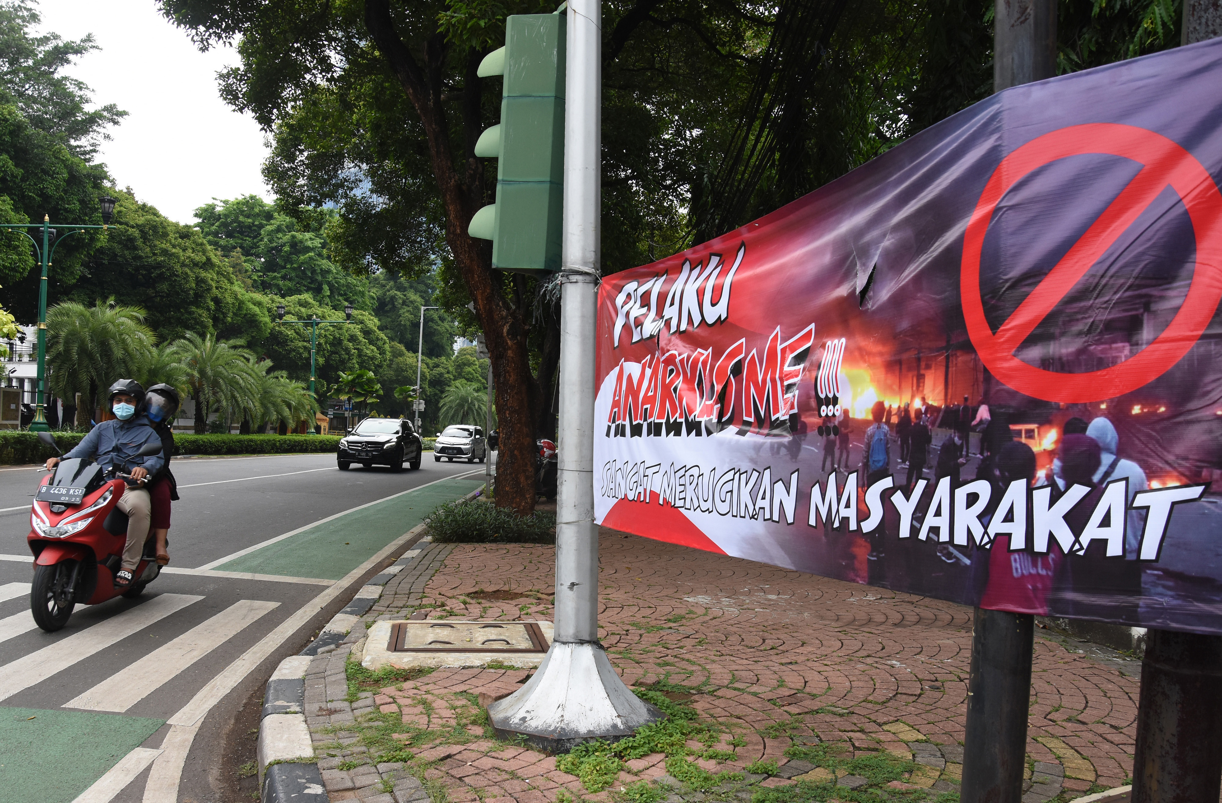 Arahan Presiden, Demonstrasi Omnibus Law Jangan Jadi Klaster Baru