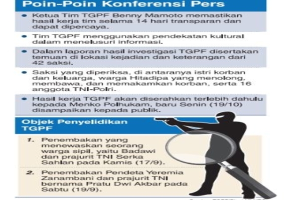 Hasil Investigasi Diumumkan Lusa