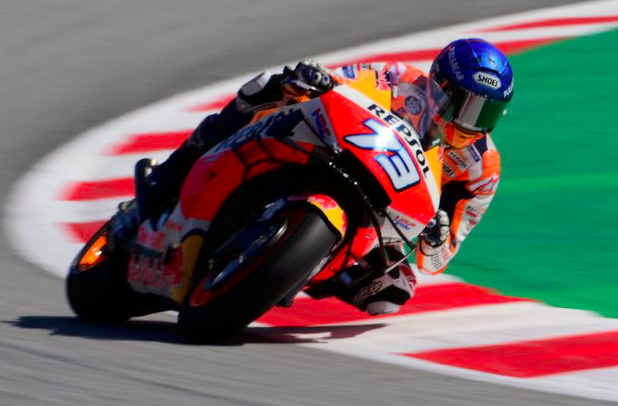 Pembalap rookie Repsol Honda Alex Marquez